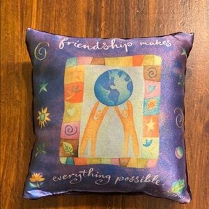 Colorful Friendship Pillow